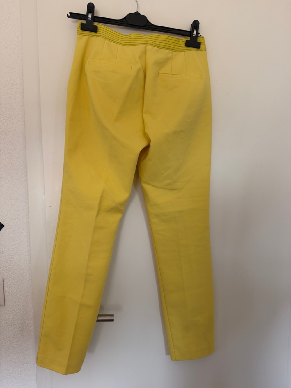 Bundle of 2 Ankle Pants. Zara Yellow (M) & H&M ice blue ankle (6) - Picture 3 of 8